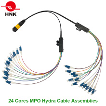 12-24 Cores MPO Hydra Cable Assemblies